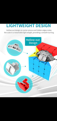 Puzzelkubus 4x4 - Speed Cube 4x4x4 - Breinbreker -Draait Soepel- Zonder stickers
