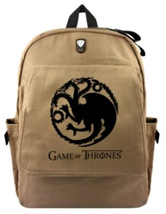Game Of Thrones tekening Rugzak - Dragons - Casual Robuuste Rugzak