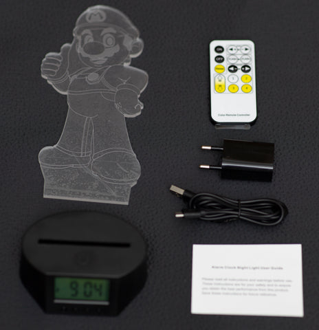 Super Mario Wekker met Nachtlamp 3229