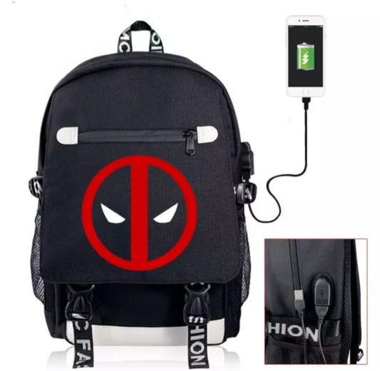 Deadpool Rugtas - RED - Casual robuuste rugtas