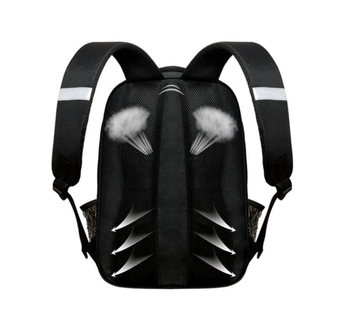 Super Mario Hoofd Rood tekening rugzak