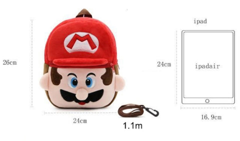 Super Mario gevormd Kleuter Rugzak