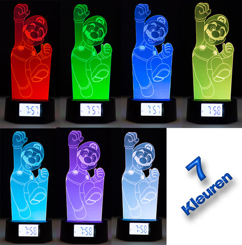 Super Mario Wekker met Nachtlamp 1908