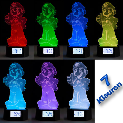 Super Mario Wekker met Nachtlamp 3229