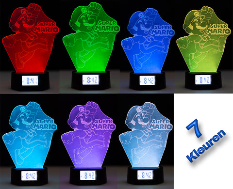 Super Mario Wekker met Nachtlamp 3855
