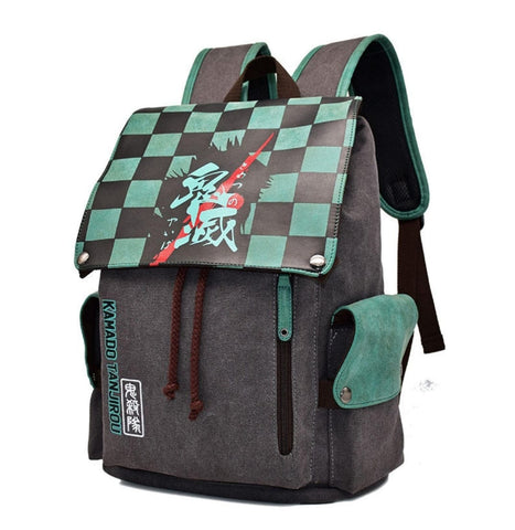 Demon Slayer Kamado Tanjirou Rugtas - Schooltas - Animee Rugzak