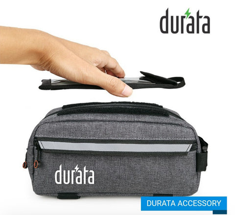 Durata - Fietstas Waterdichte fiets frametas met telefoonhouder