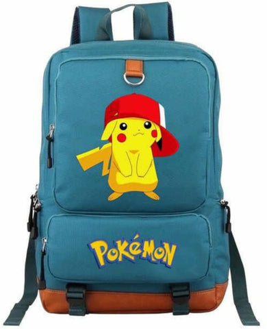 Pikachu Licht blauw rugtas