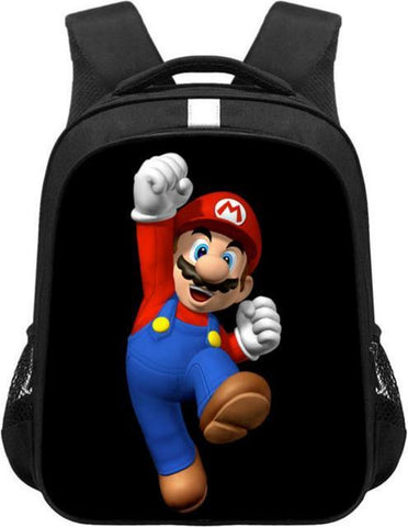 Super Mario tekening Rugzak- Jump