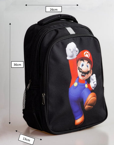 Super Mario tekening Rugzak- Jump