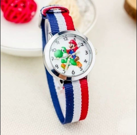 Kinder horloge Super Mario Yoshi