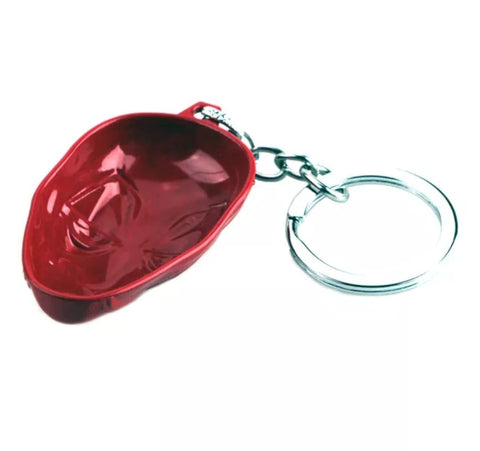 Deadpool - Zink Legering - Sleutelhanger - Rood